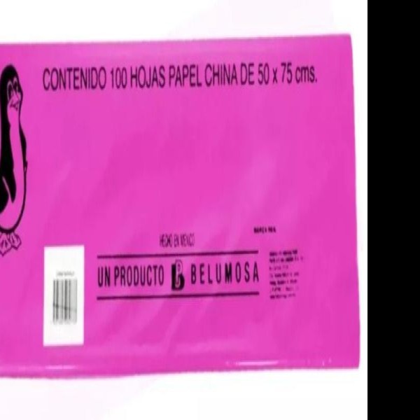 PAPEL CHINA 50X75 CM. BUGAMBILIA PZA